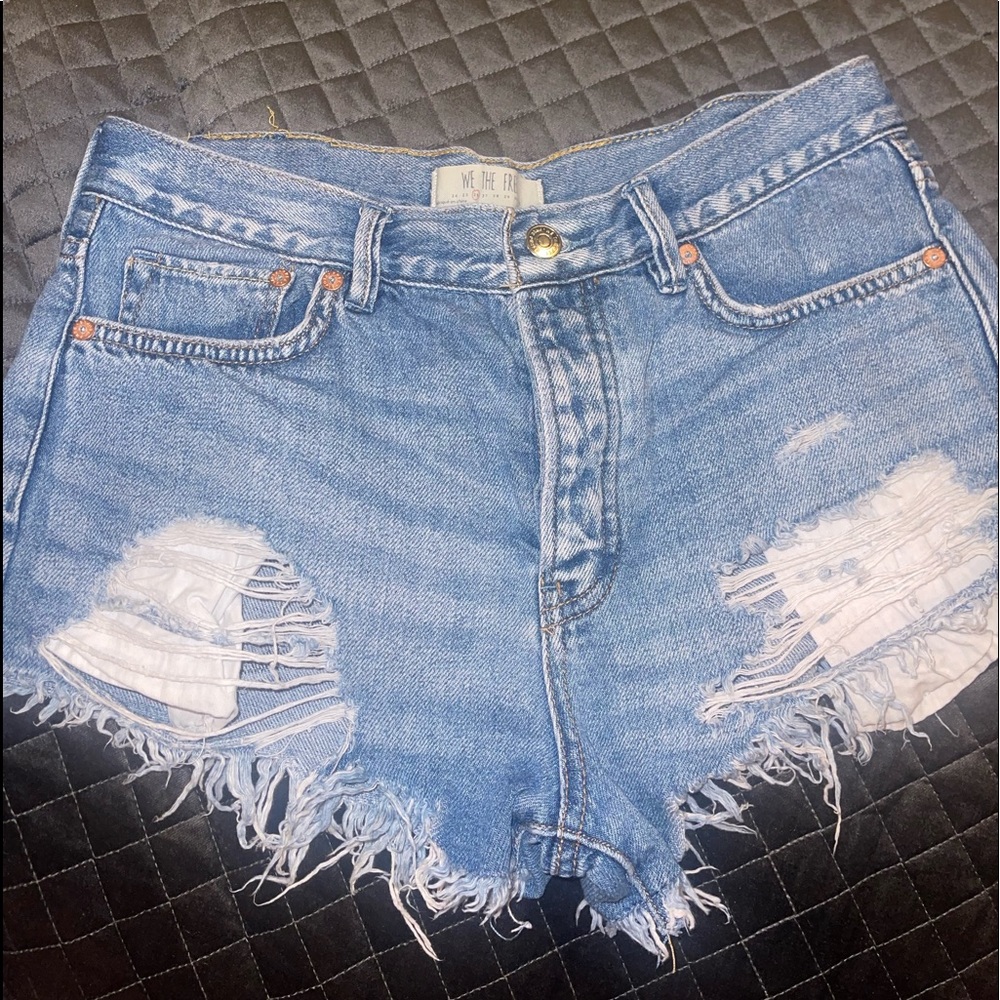 We the free jean shorts